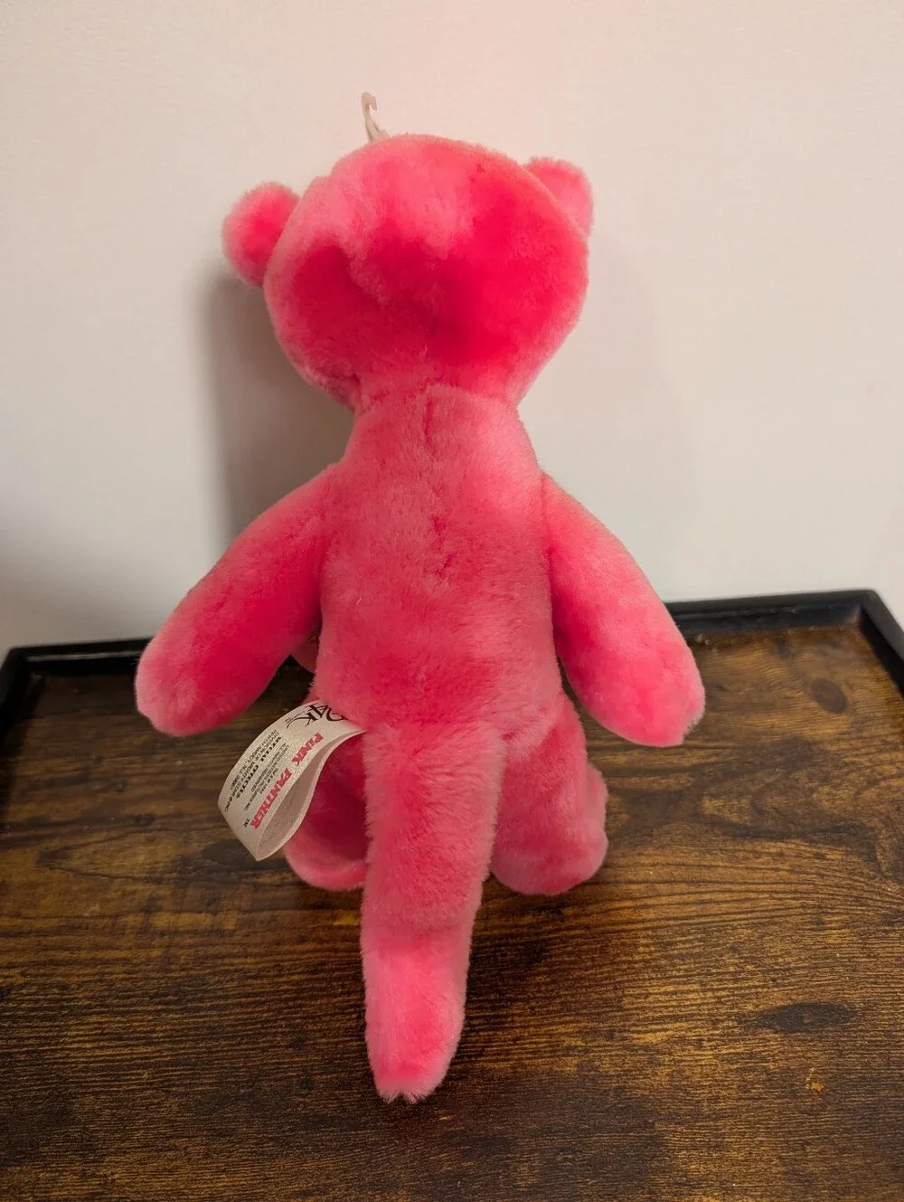 Vintage Pink Panther Plush Stuffed Animal 1992 24k